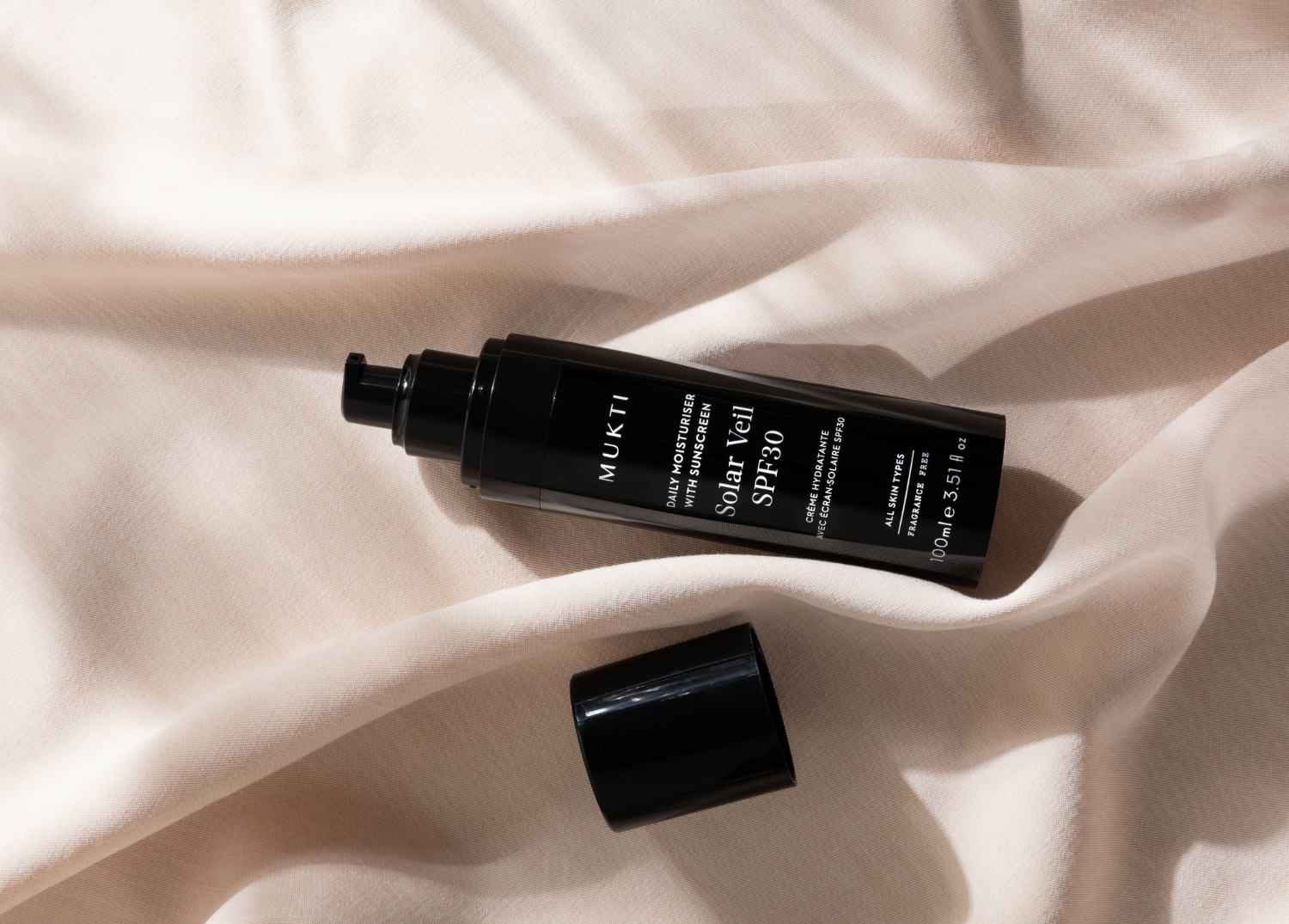 Mukti Organics Daily Moisturiser with Sunscreen Solar Veil SPF30