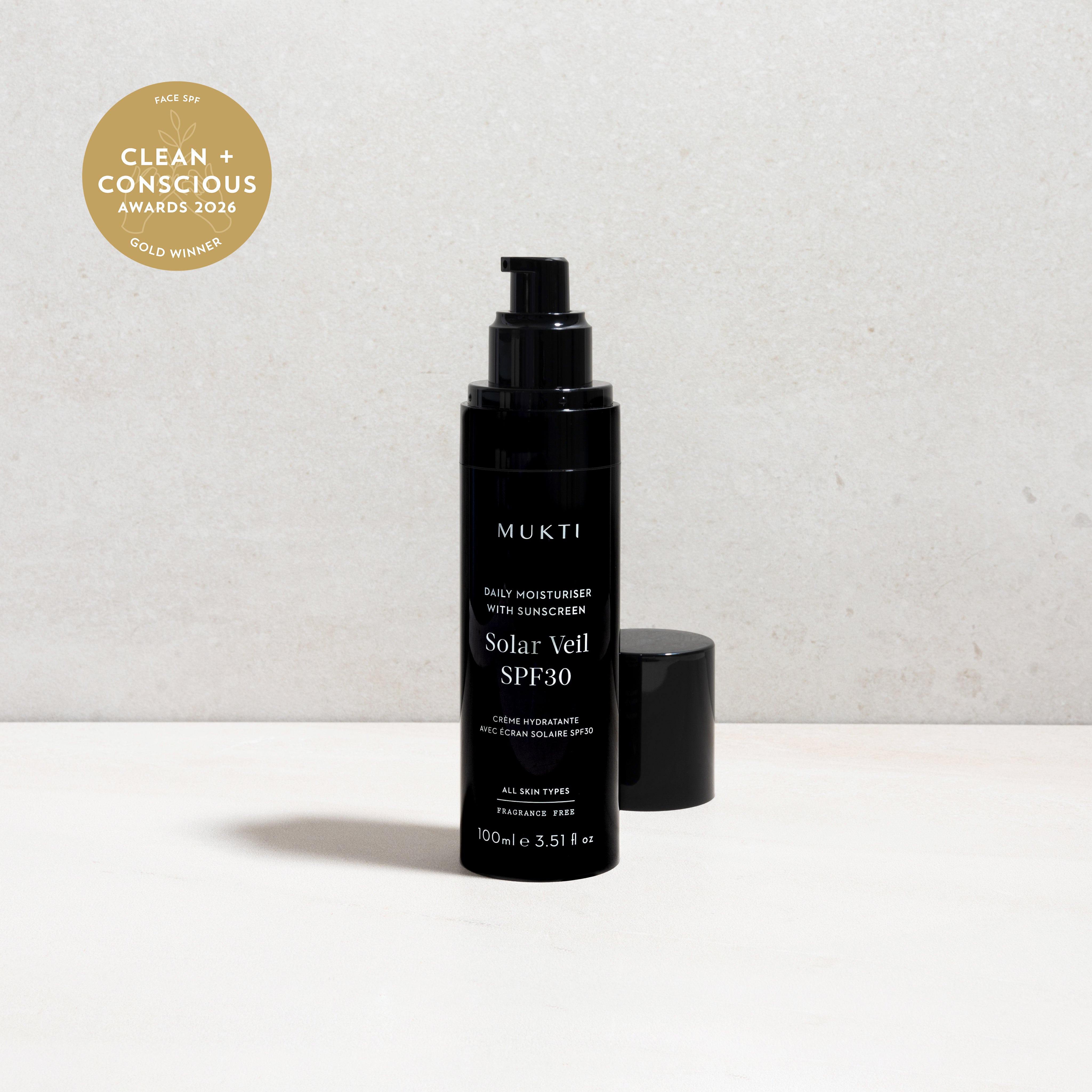 Daily Moisturiser with Sunscreen Solar Veil SPF30 | 100ml