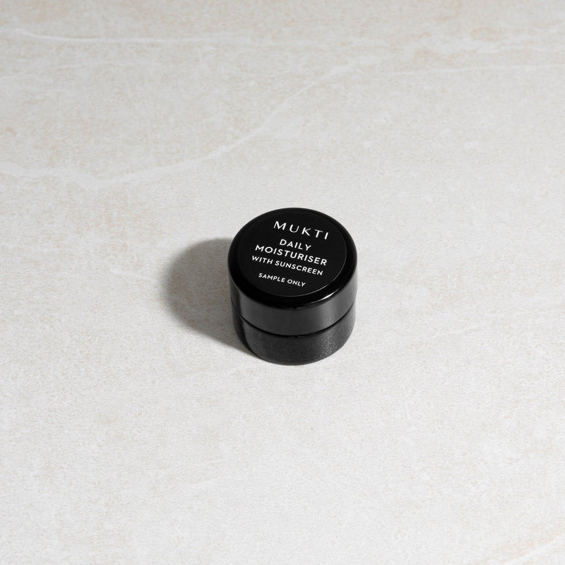 Daily Moisturiser With Sunscreen Deluxe Sample | 5mL - Mukti Organics