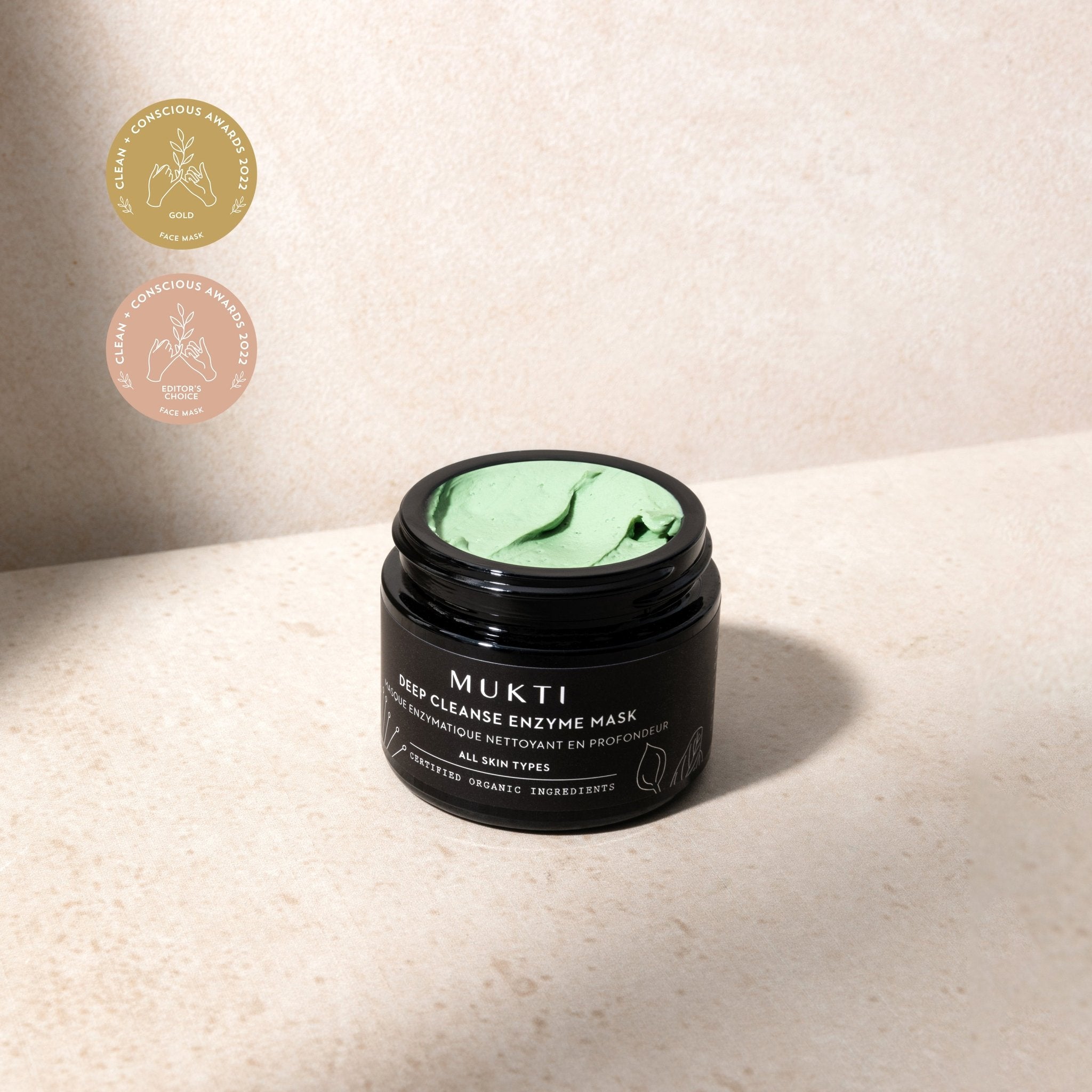 Deep Cleanse Enzyme Mask - 𝗠𝘂𝗸𝘁𝗶 𝗢𝗿𝗴𝗮𝗻𝗶𝗰𝘀 𝗨𝗦𝗔