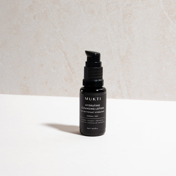 Hydrating Cleansing Lotion | 15ml - Mukti Organics