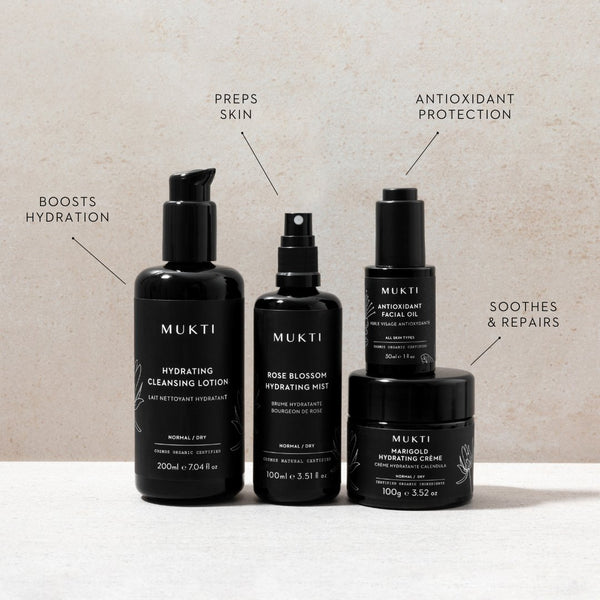 Winter Essentials Kit + FREE Antioxidant Facial Oil - Mukti Organics