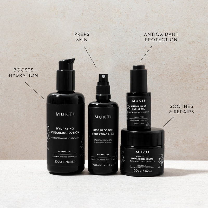 Winter Essentials Kit + FREE Antioxidant Facial Oil - Mukti Organics